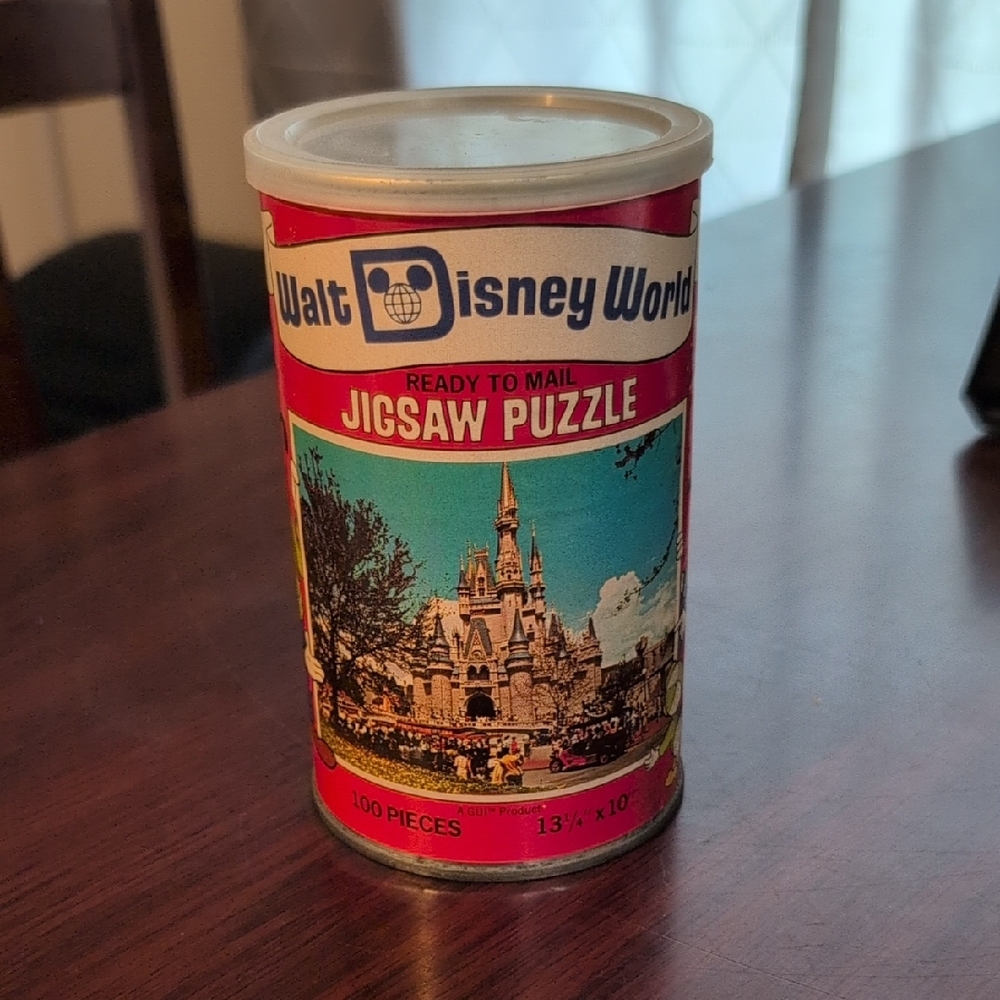 Disney Red and Blue Jigsaw Puzzle